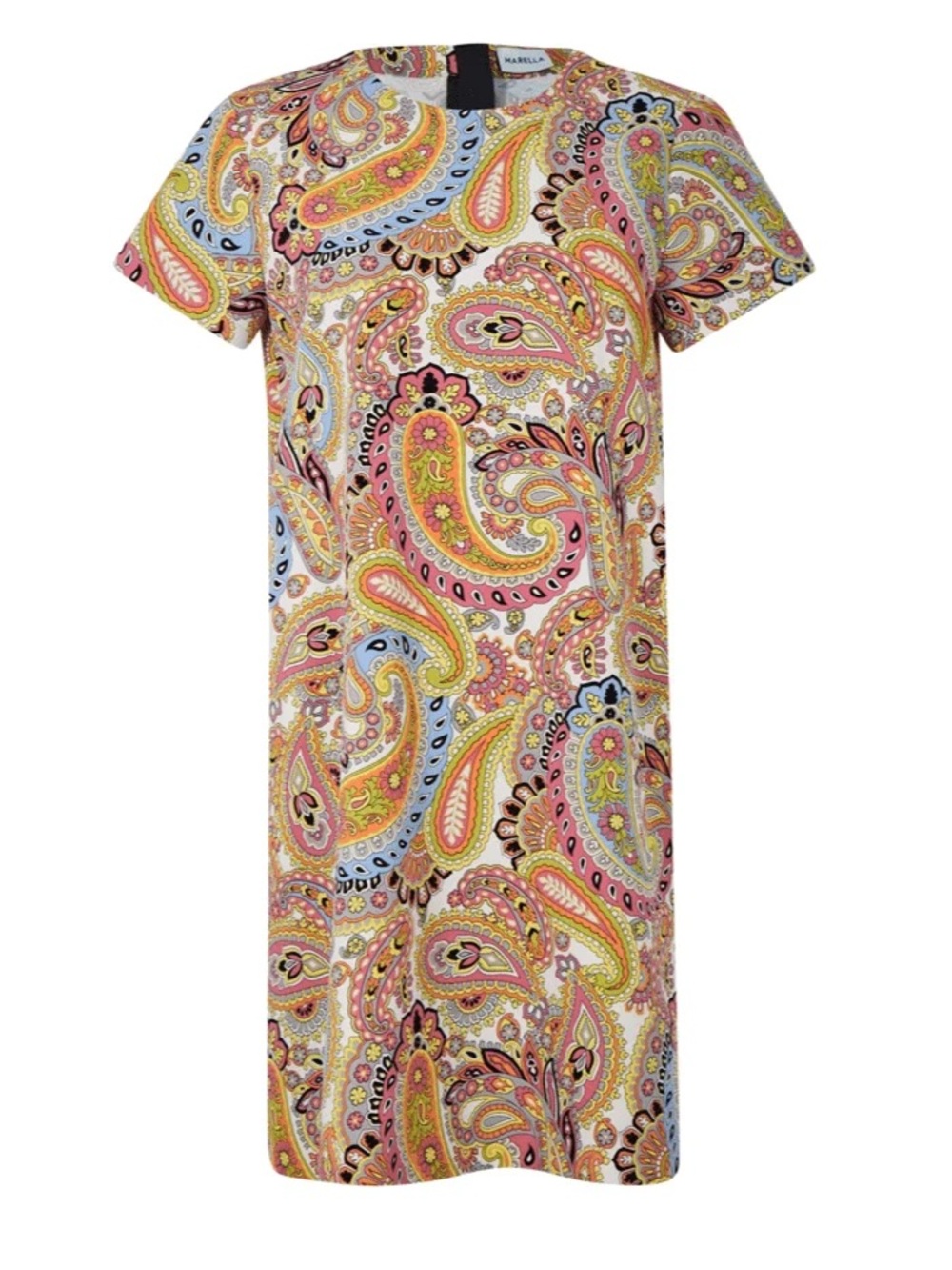 Marella Paisley Shift Dress in Multicolor US 2